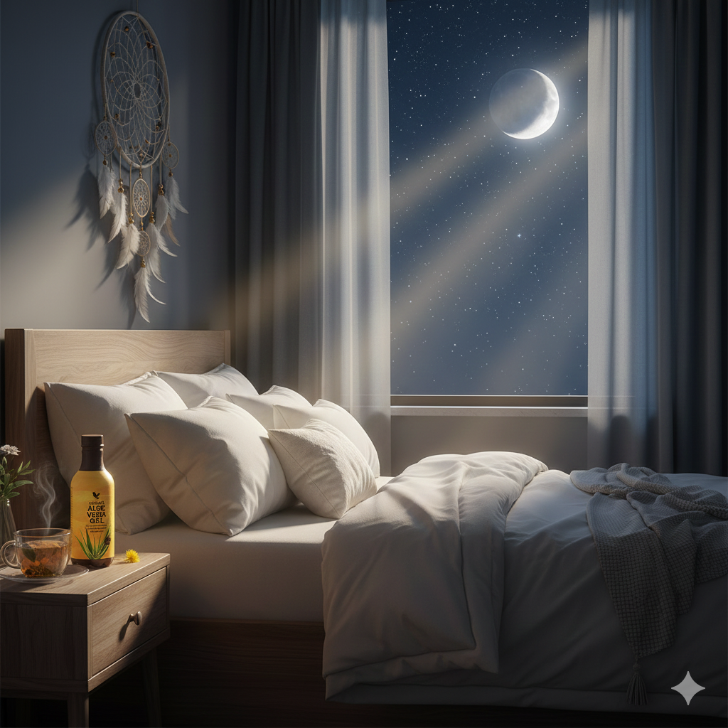 Histamin und Schlafstörungen bekämpfen mit Abendroutine und Aloe Vera