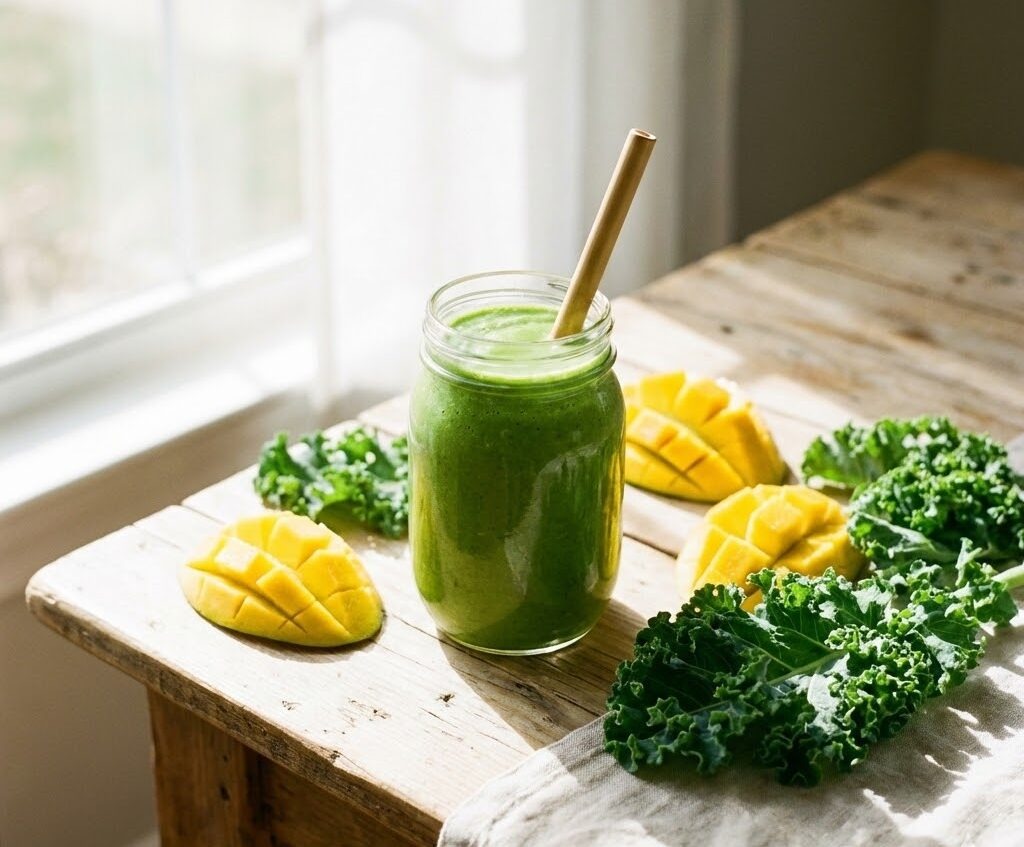 🥤 Hista-Power-Smoothie: Mango & Grünkohl | Der ultimative Energie-Kick hista power smoothie