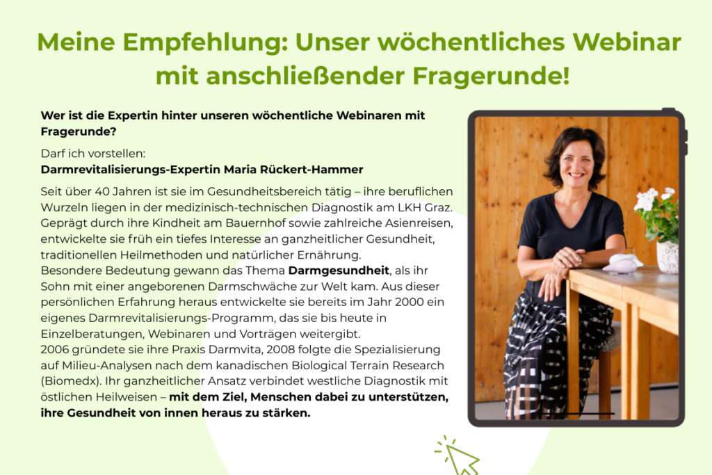 Meine Empfehlung Unser Woechentliches Webinar Mit Anschliessender Fragerunde 1024x683